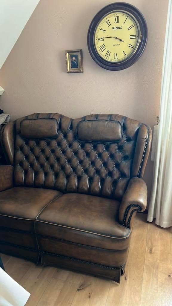 Chesterfield bankstel compleet., Ophalen of Verzenden