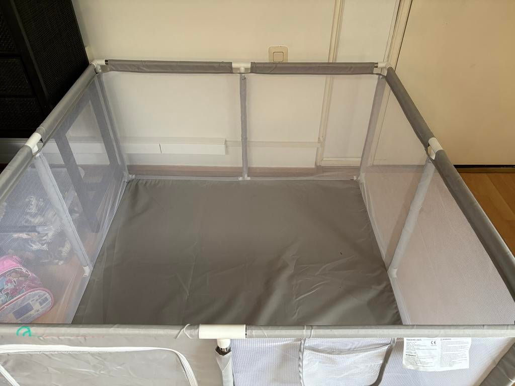 ZGAN grondbox 128x128 cm, Kinderen en Baby's, Boxen, Ophalen of Verzenden, Zo goed als nieuw