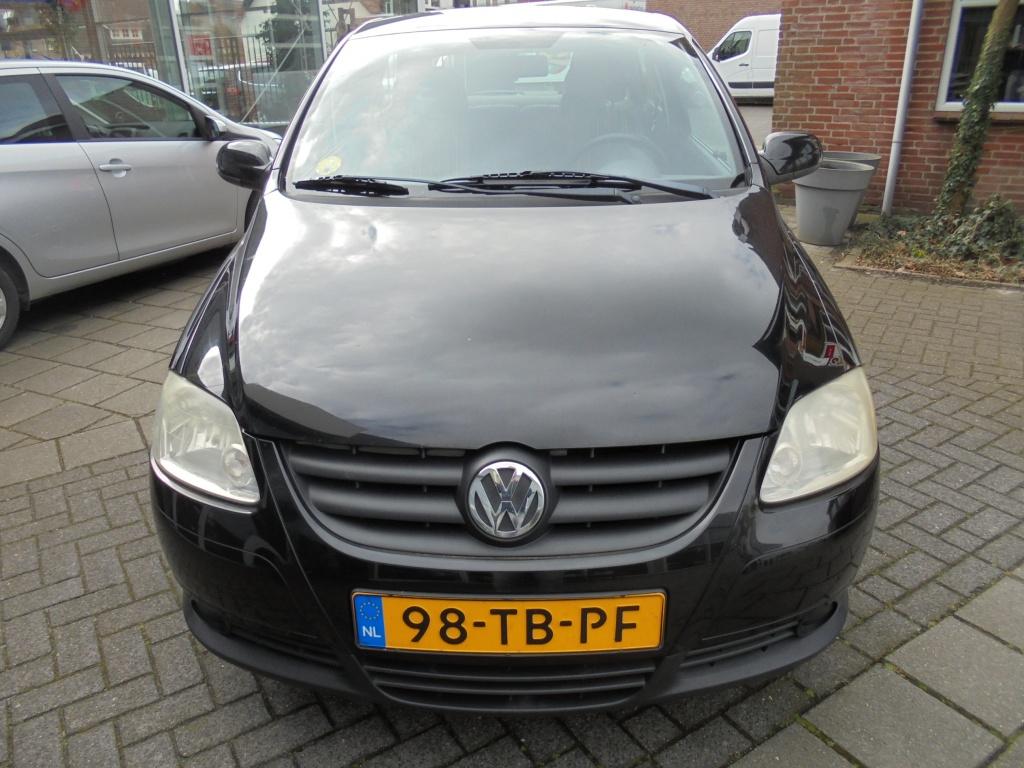 Volkswagen Fox 1.2 Trendline||APK 03-2027|| (bj 2006), Auto's, Volkswagen, Stof, Zwart, 4 stoelen, 1198 cc