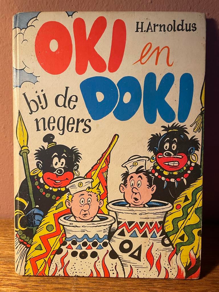 Oki en Doki bij de negers - Black memorabilia, Ophalen of Verzenden, Gelezen, Fictie algemeen