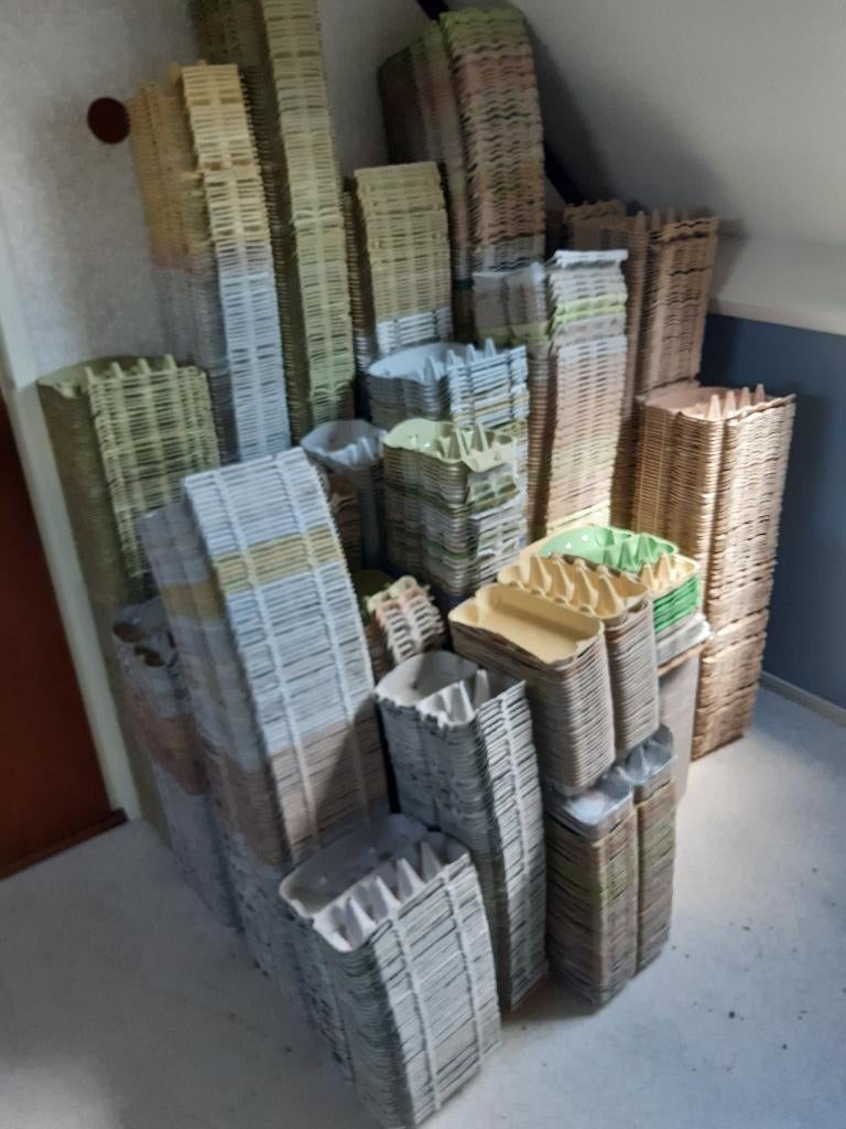 Nieuwe en gebruikte eierdozen, Dieren en Toebehoren, Overige Dieren-accessoires, Zo goed als nieuw, Ophalen of Verzenden