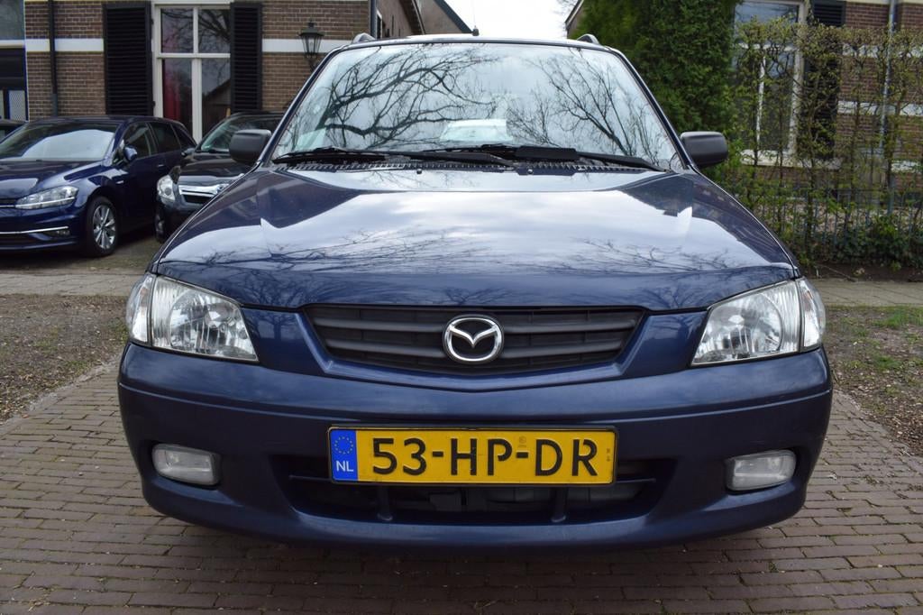 Mazda Demio 1.5 Exclusive Trekhaak, Voorwielaandrijving, 31 €/maand, Blauw, Bedrijf