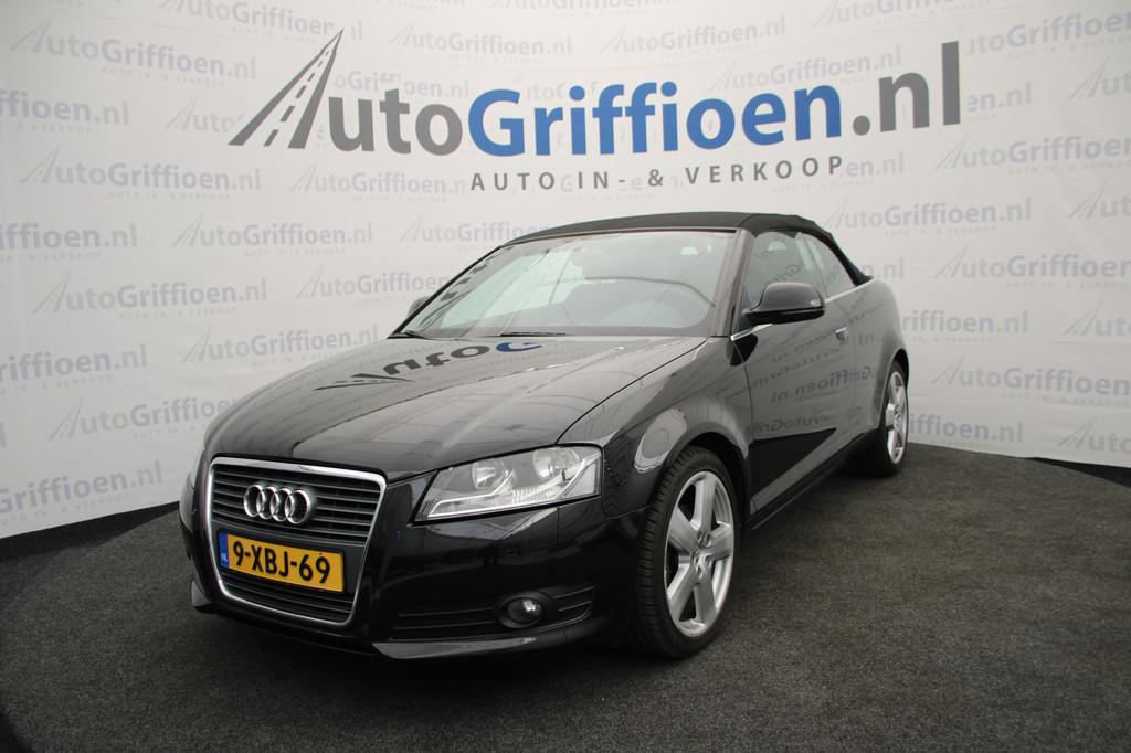 Audi A3 Cabriolet 1.8 TFSI Attraction nette automaat met lee, Gebruikt, Zwart, 4 cilinders, Cabriolet