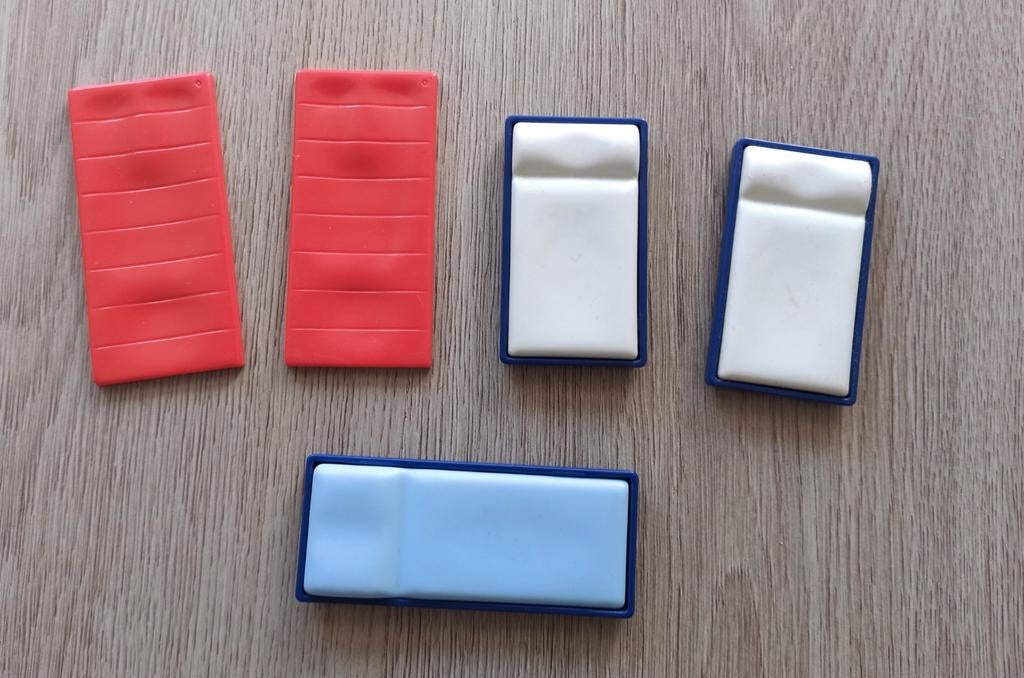 Playmobil bed onderdelen: matrassen /bed-bodums, Ophalen of Verzenden, Gebruikt