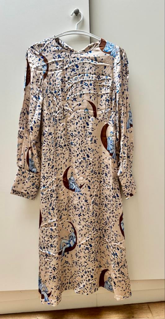 New with tag Tara Jarmon dress, size 38, Kleding | Dames, Jurken, Maat 38/40 (M), Beige, Nieuw, Ophalen of Verzenden