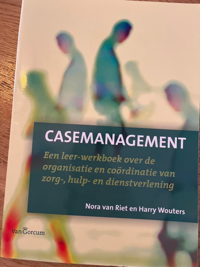 Casemanagement: Leer-werkboek zorg, hulp en dienstverlening, Boeken, Studieboeken en Cursussen, Ophalen of Verzenden, Gamma, Gelezen