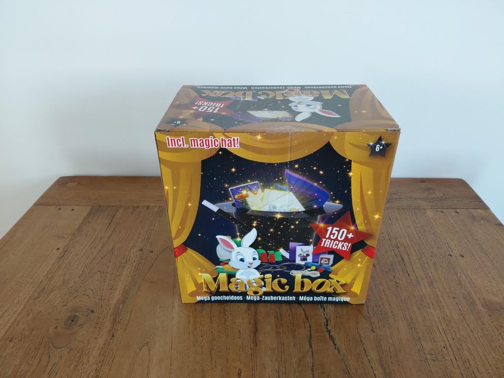Magic box - mega goocheldoos - ongeopend (150 goocheltrucs), Ophalen of Verzenden, Nieuw, Jongen of Meisje