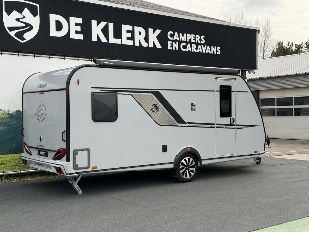 Knaus SUDWIND 500 PF Black Selection Campovolo grey 50% Deal, Caravans en Kamperen, Caravans, 7 tot 8 meter, Bedrijf, Info@deklerkcaravans.nl