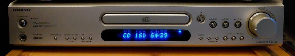 Onkyo CD receiver CR-L5   [DEFECT], Ophalen, 60 tot 120 watt, Niet werkend, Stereo
