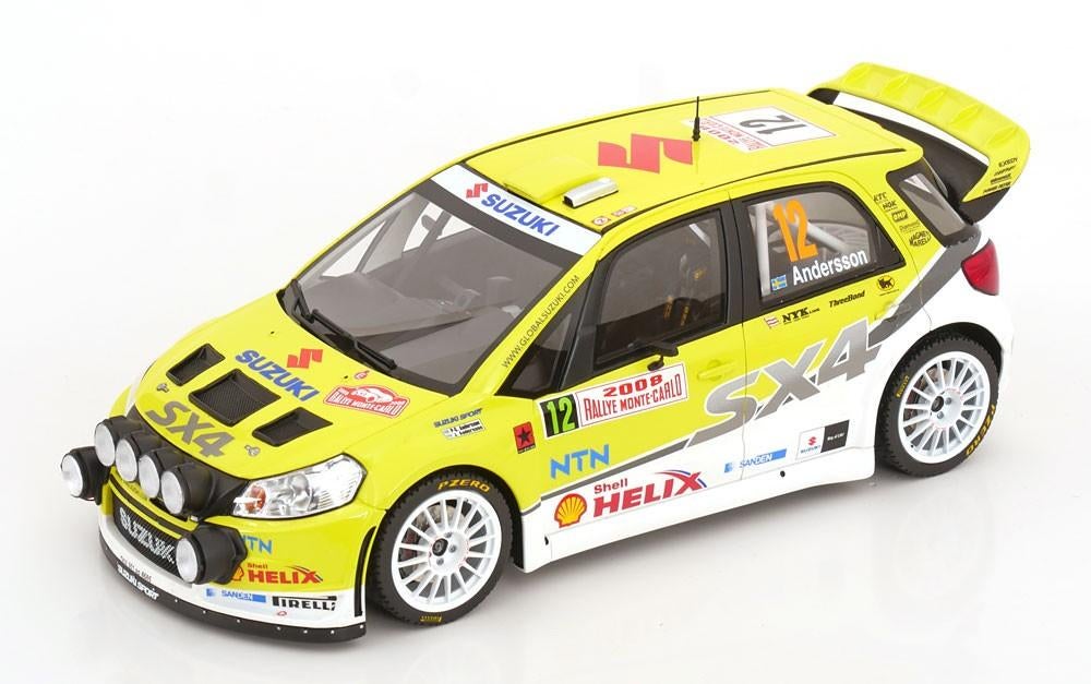 Ottomobile 1:18 Suzuki SX4 WRC Rally Monte Carlo 2008 nieuw, Ophalen of Verzenden, Nieuw, Auto, OttOMobile