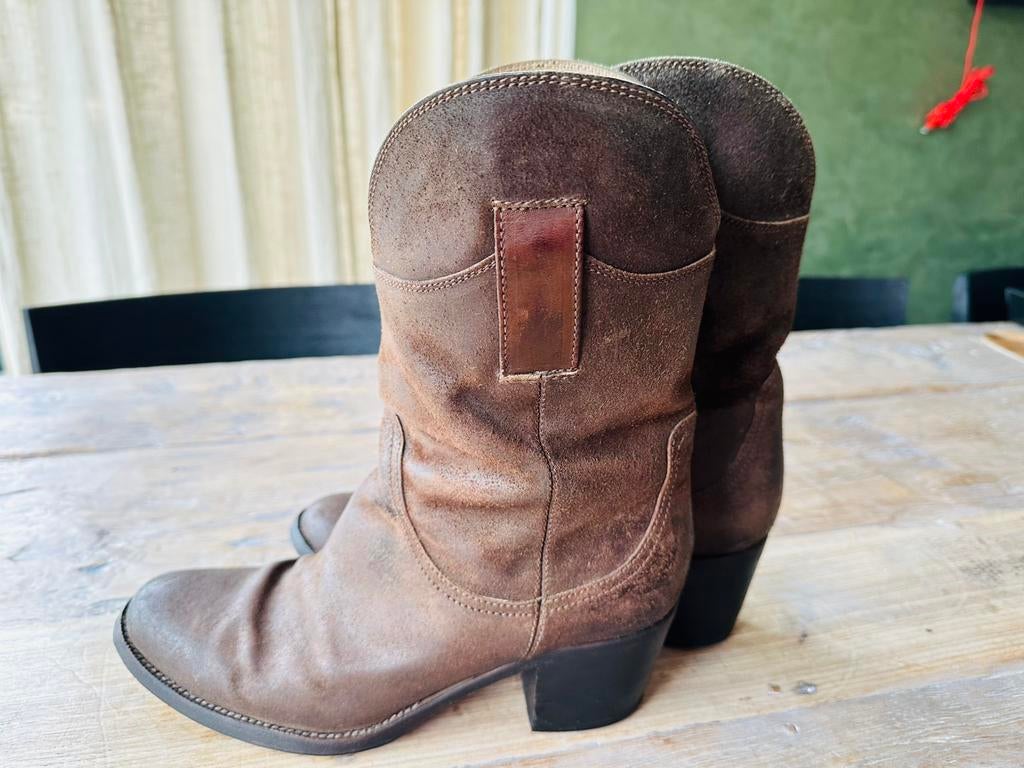 Pantanetti pantaneti suède laarzen maat 40 41, Zwart, Lage of Enkellaarzen, Ophalen of Verzenden, Gedragen