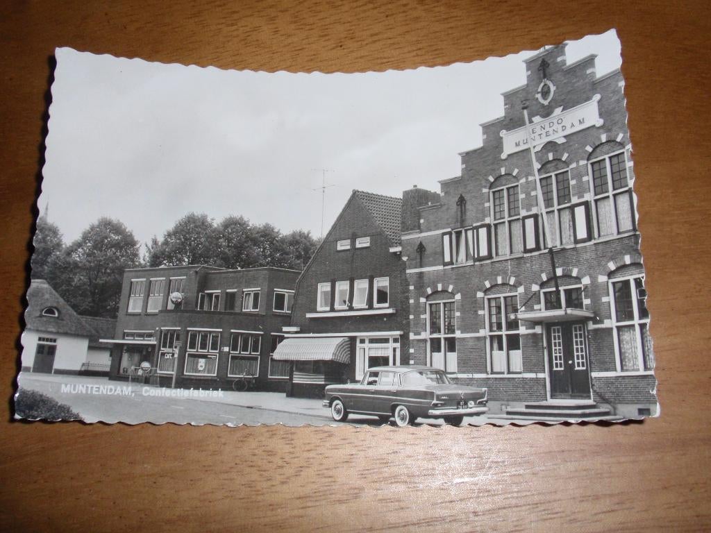 Muntendam Confectiefabriek Auto Uitg Roelf Jager Jr, Verzenden, 1940 tot 1960, Gelopen, Groningen