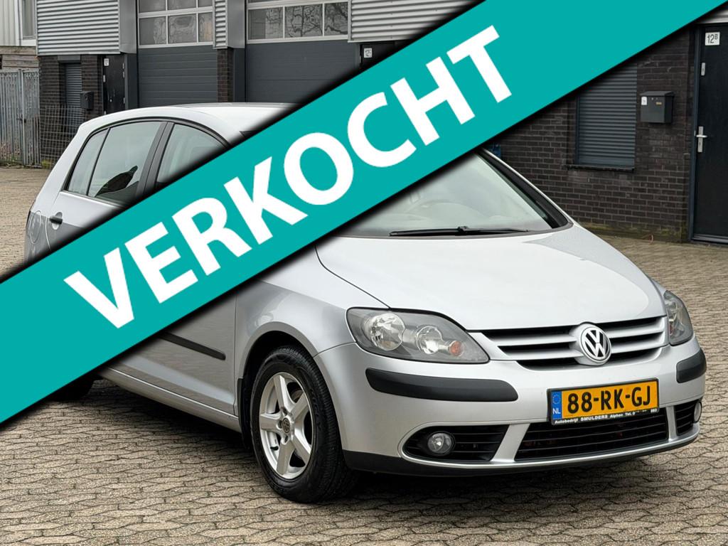 Volkswagen Golf Plus 1.4 Turijn AIRCO PDC TREKHAAK Nieuw APK, Stof, Gebruikt, 4 cilinders, Bedrijf