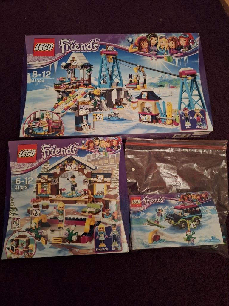 TE KOOP LEGO FRIENDS WINTERSPORT, Ophalen, Zo goed als nieuw