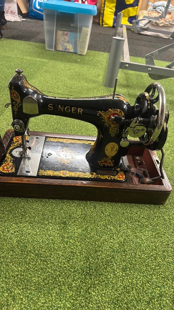 Antieke Singer Naaimachine, Ophalen of Verzenden