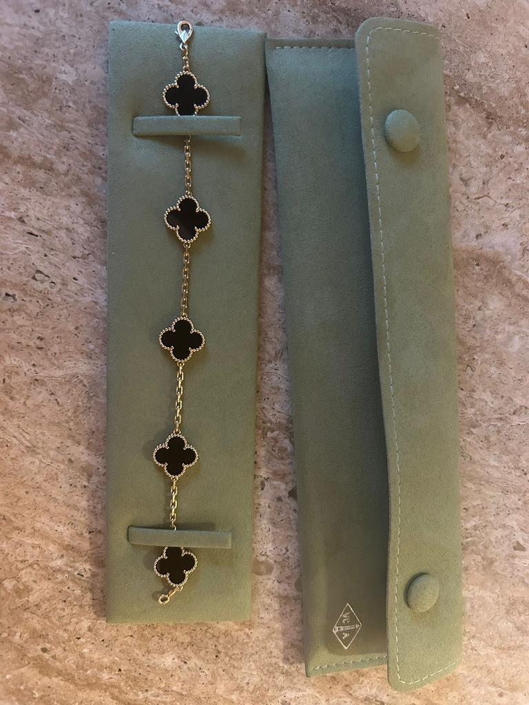 Originele Van Cleef & Arpels armband - 18k goud, Ophalen of Verzenden, Zo goed als nieuw, Goud