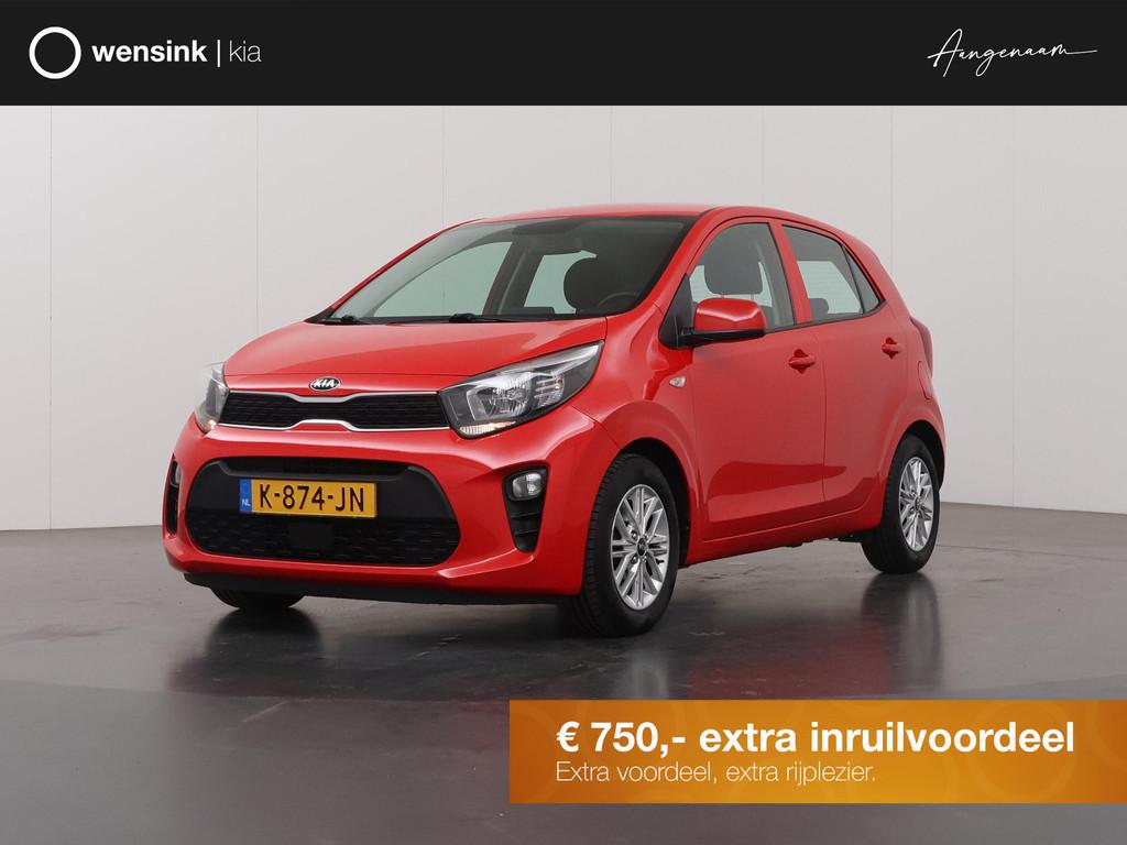 Kia Picanto 1.0 DPi DynamicLine | Apple Carplay/Android Auto, Voorwielaandrijving, Stof, Gebruikt, 4 stoelen