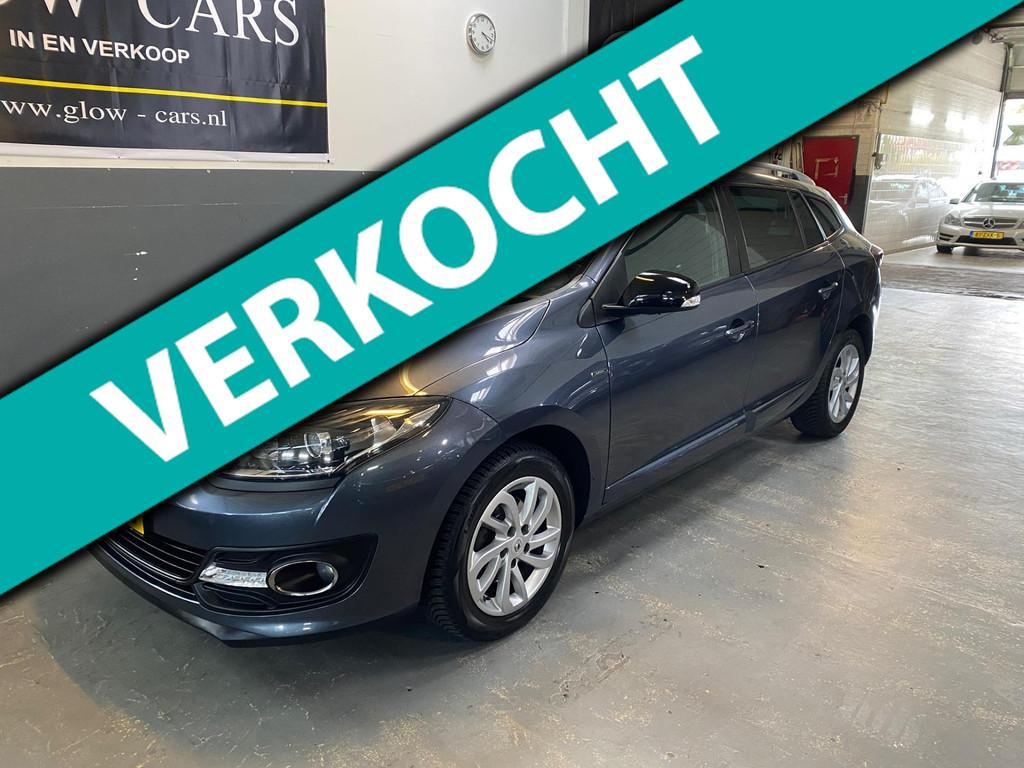 Renault Mégane Estate 1.2 TCe Limited AIRCO|TREKHAAK|PDC|NA, Voorwielaandrijving, Euro 5, Stof, Gebruikt