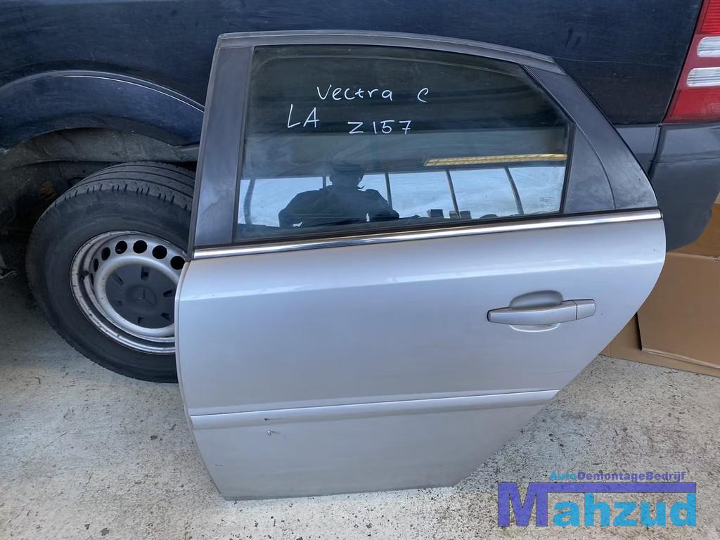 OPEL VECTRA C Grijs zilver Z157 Links achter deur portier, Gebruikt, Deur, Opel Automobile GmbH, Ophalen of Verzenden