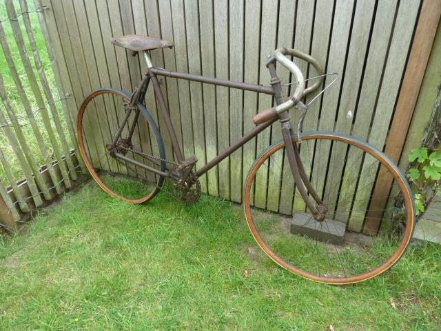 antieke fiets koers oldtimer retro vintage classic racefiets, Ophalen