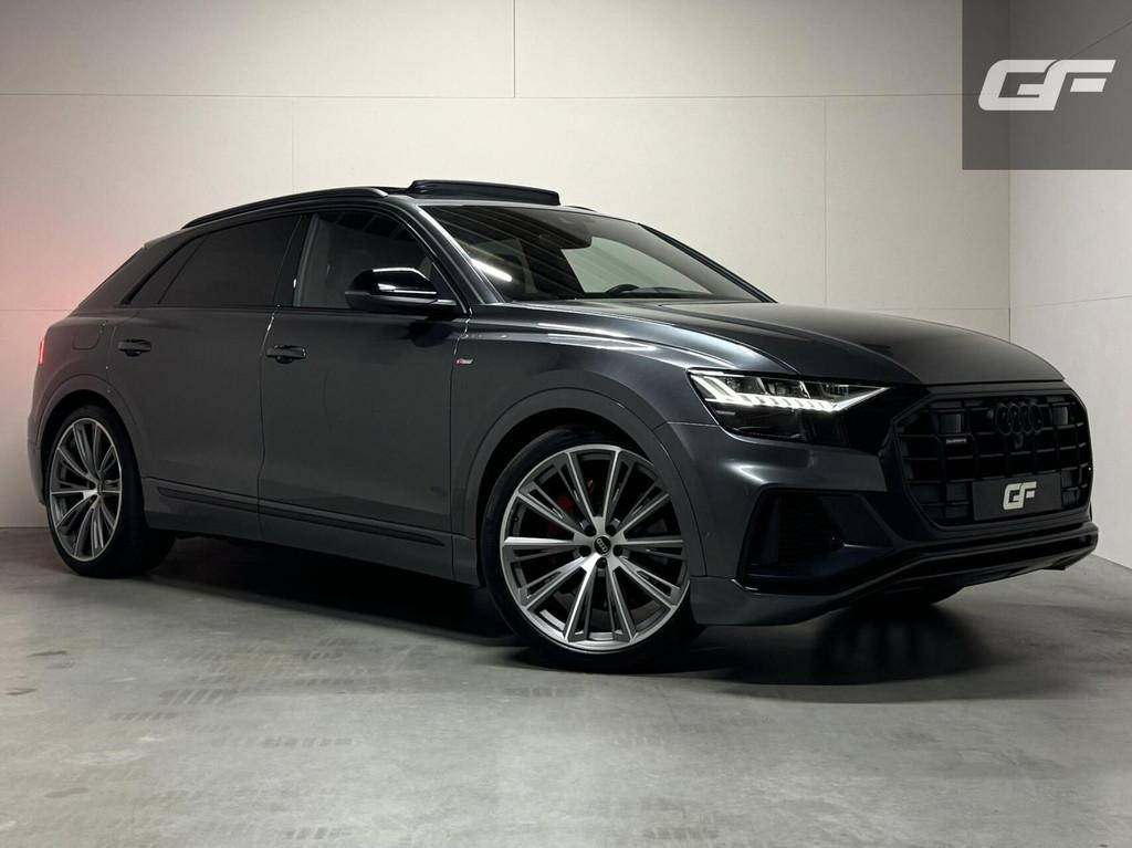 Audi Q8 60 TFSIe Quattro Competition RS Seats B&O 360°, Auto's, Audi, Automaat, Gebruikt, Zwart, 2995 cc
