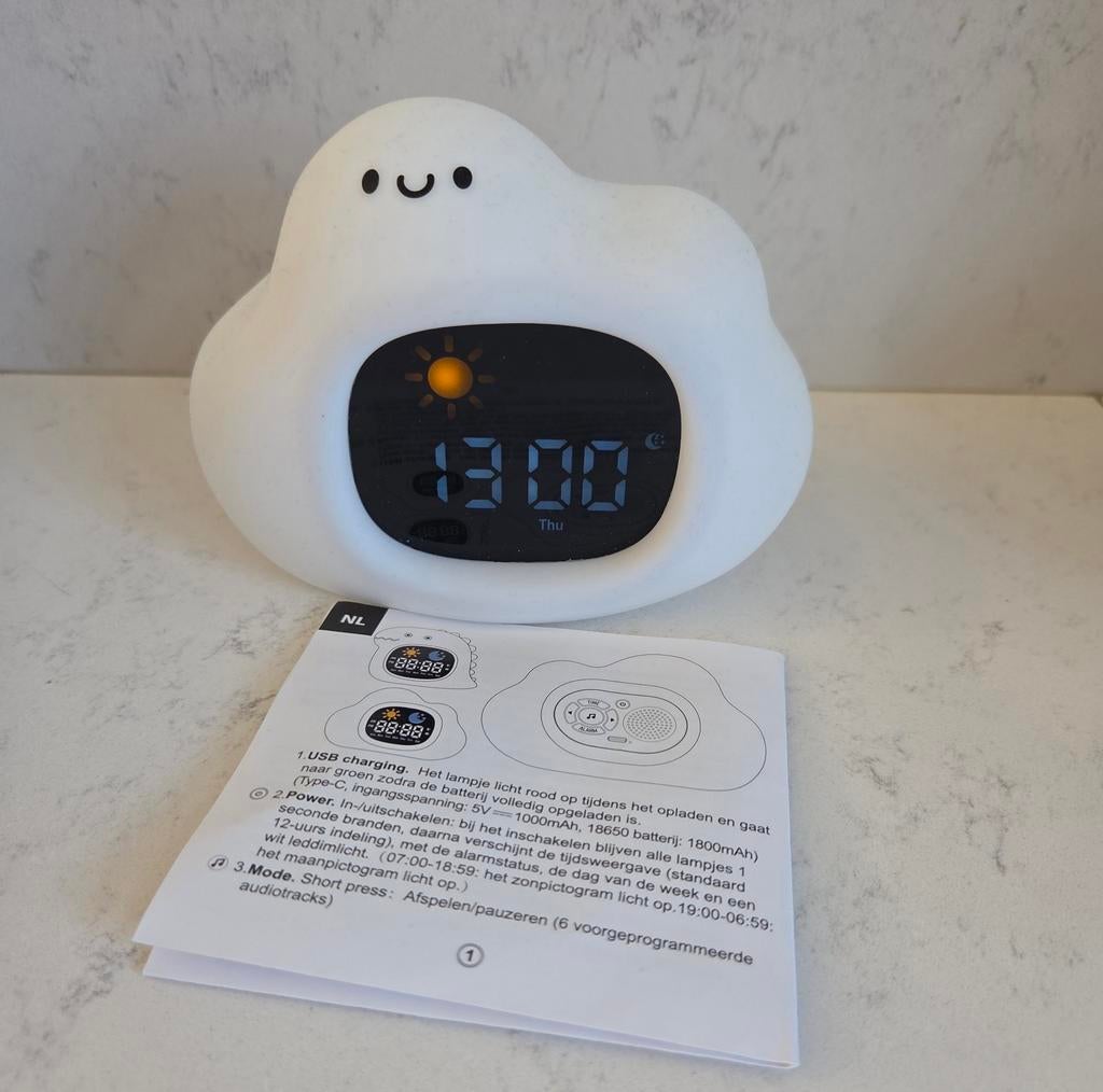 Leuke Wekker met Meerdere Kleuren ., Witgoed en Apparatuur, Wekkers, Ophalen of Verzenden, Nieuw, Digitaal