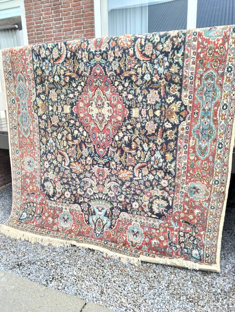 Top Kwaliteit Handgeknoopt Perzisch Tapijt - 2.30 x 3.00m, Gebruikt, Perzisch, Klassiek, Oosters, 200 cm of meer, Ophalen of Verzenden