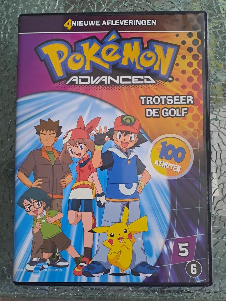 Pokemon advanced 5 (dvd), Cd's en Dvd's, Alle leeftijden, Ophalen of Verzenden, Zo goed als nieuw, Anime (Japans)