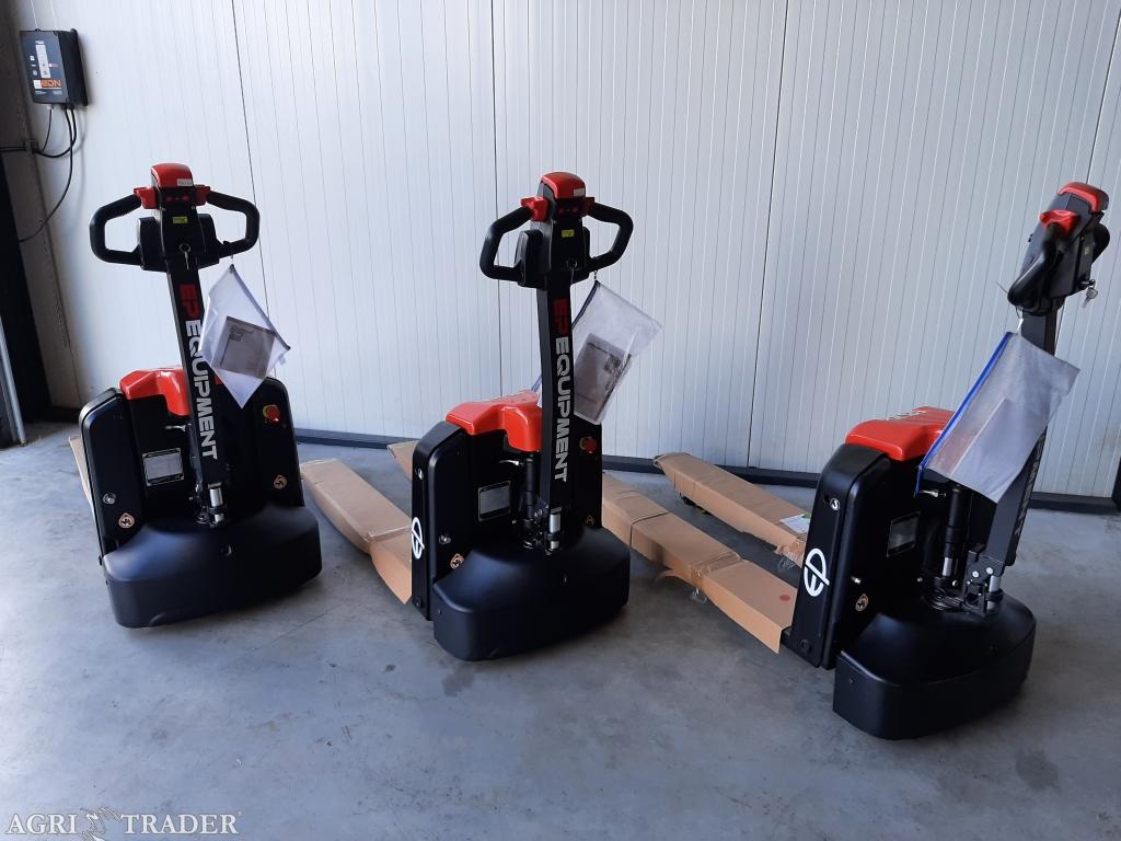 2022 EPL154 elektische palletwagen met zwenkwielen in nieuws