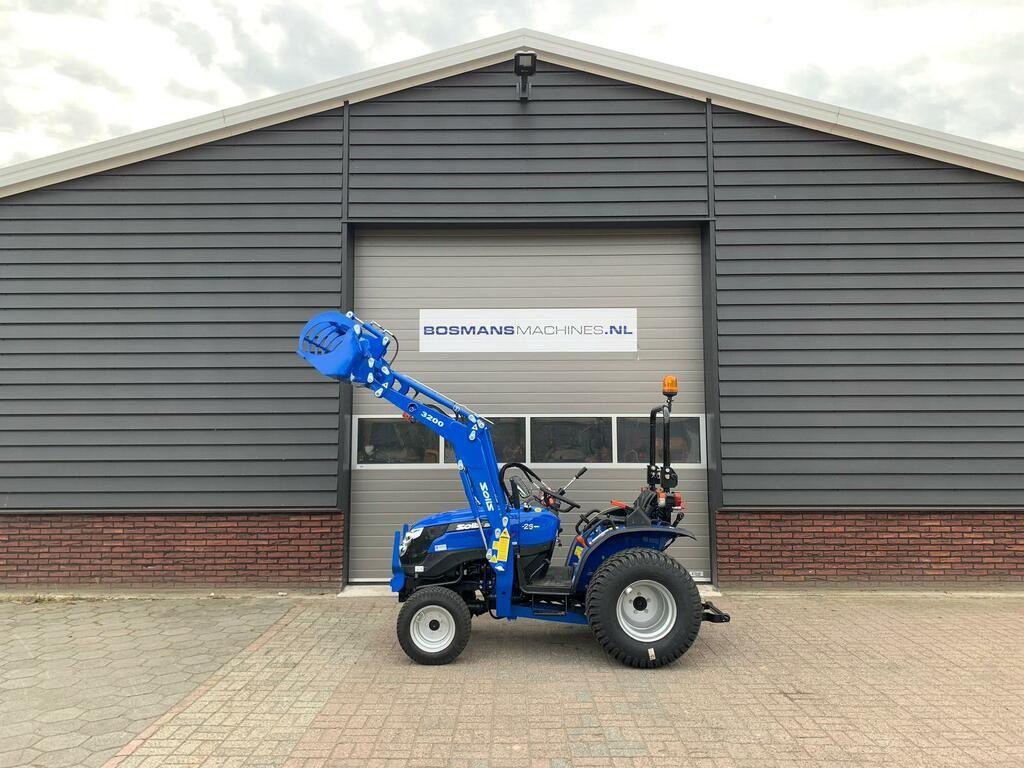 Solis 26 4WD 24.5 PK minitractor NIEUW + frontlader / GAZONB, Zakelijke goederen, Machines en Bouw | Tuin, Park en Bosbouw, Overige typen