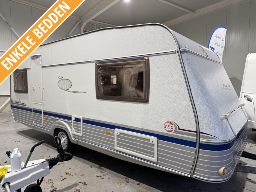 TEC Travel King 555 TE / enkele bedden / voortent, T.E.C., Rondzit, Bedrijf, 5 tot 6 meter