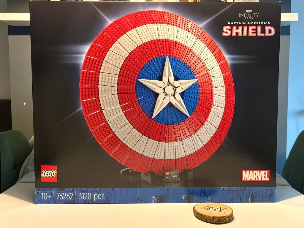 Lego 76262 Captain America's Shield NIEUW, Ophalen of Verzenden, Nieuw, Complete set, Lego
