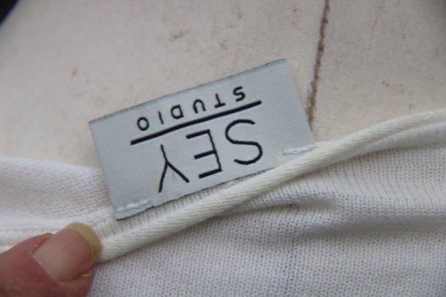 Vest ecru kant Purdey Sey Studio mt XXL Vaste prijs OPRUIMIN, Sey Studio, Verzenden, Beige, Maat 46/48 (XL) of groter