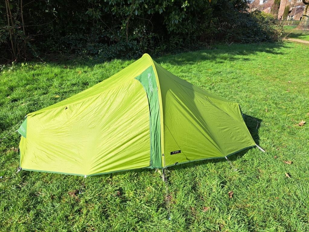 Macpac Sololight lichtgewicht 1-persoonstent, Caravans en Kamperen, Tenten, tot en met 2, Gebruikt, Ophalen of Verzenden