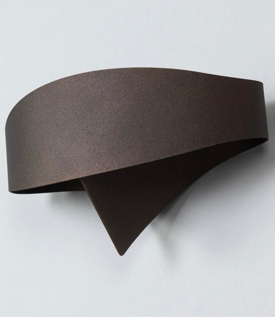 Wandlamp Vibia “Fold” bruin brons kleurig, Huis en Inrichting, Ophalen of Verzenden, Zo goed als nieuw