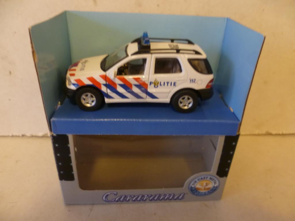 Cararama Mercedes Benz M Class Politie 112 1:43 modelauto., Hobby en Vrije tijd, Modelauto's | 1:43, Nieuw, Auto, Overige merken
