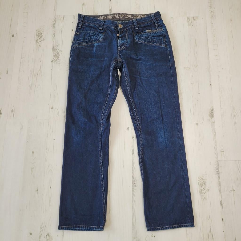 PME Legend spijkerbroek W33 L32 bare metal dark wash, Blauw, Ophalen of Verzenden, Zo goed als nieuw, W33 - W34 (confectie 48/50)