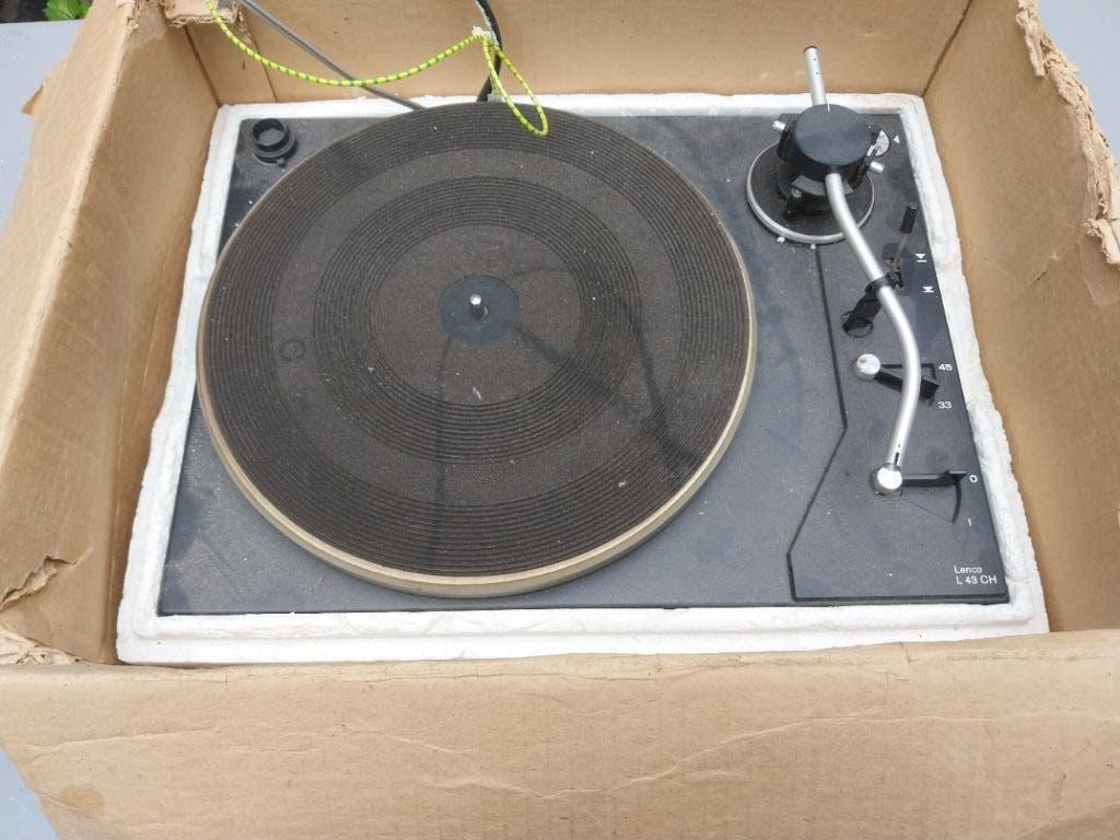 Lenco L43 voor onderdelen, Audio, Tv en Foto, Platenspelers, Ophalen of Verzenden, Gebruikt, Platenspeler, Overige merken