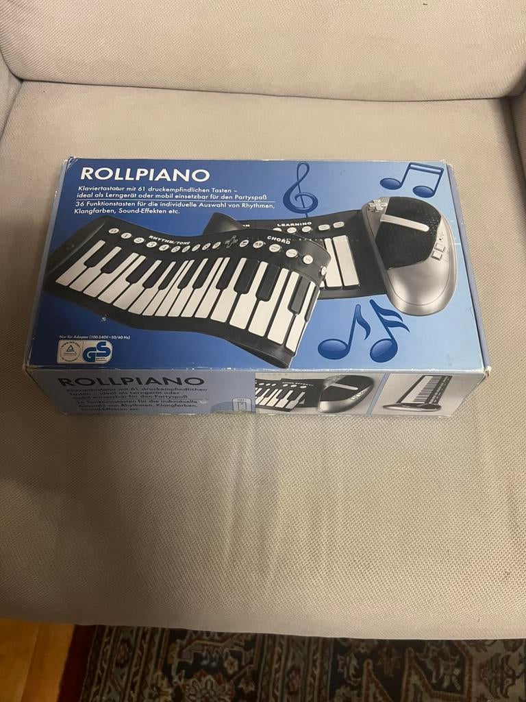 Soft keyboard piano oprolbaar, Ophalen of Verzenden, Zo goed als nieuw, 61 toetsen, Overige merken