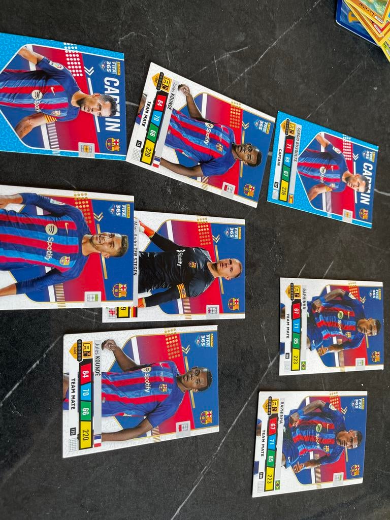 Voetbal kaarten - FIFA 365 Panini - FC Barcelona, Ophalen of Verzenden, Zo goed als nieuw, Buitenlandse clubs, Spelerskaart