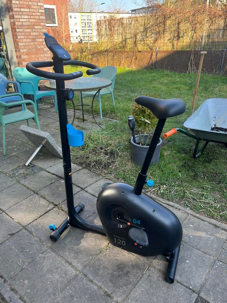 Hometrainer Domyos 120, Ophalen, Gebruikt, Metaal, Benen