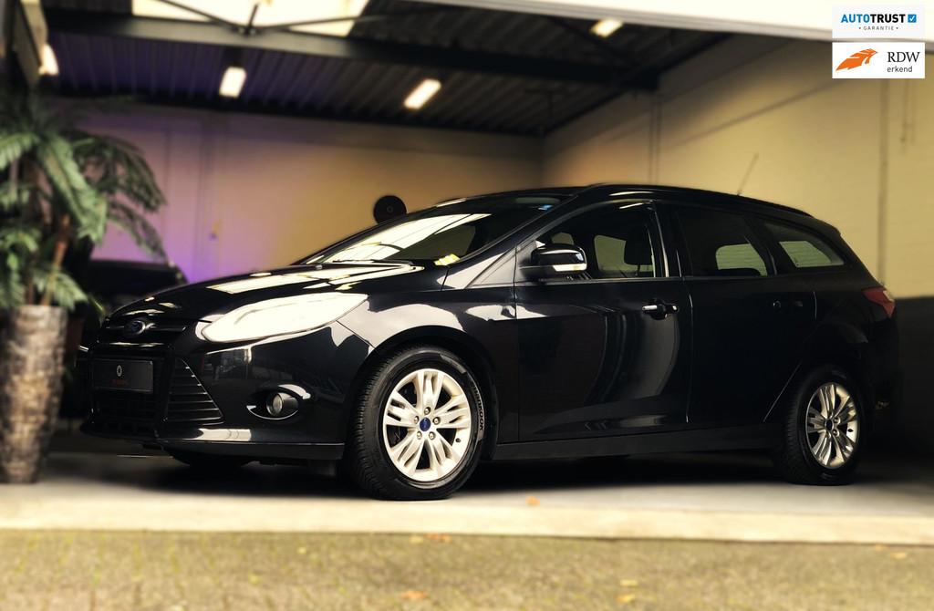 Ford Focus Wagon 1.6 EcoBoost 150pk/Distr.riem VV, 1596 cc, Gebruikt, Zwart, 4 cilinders