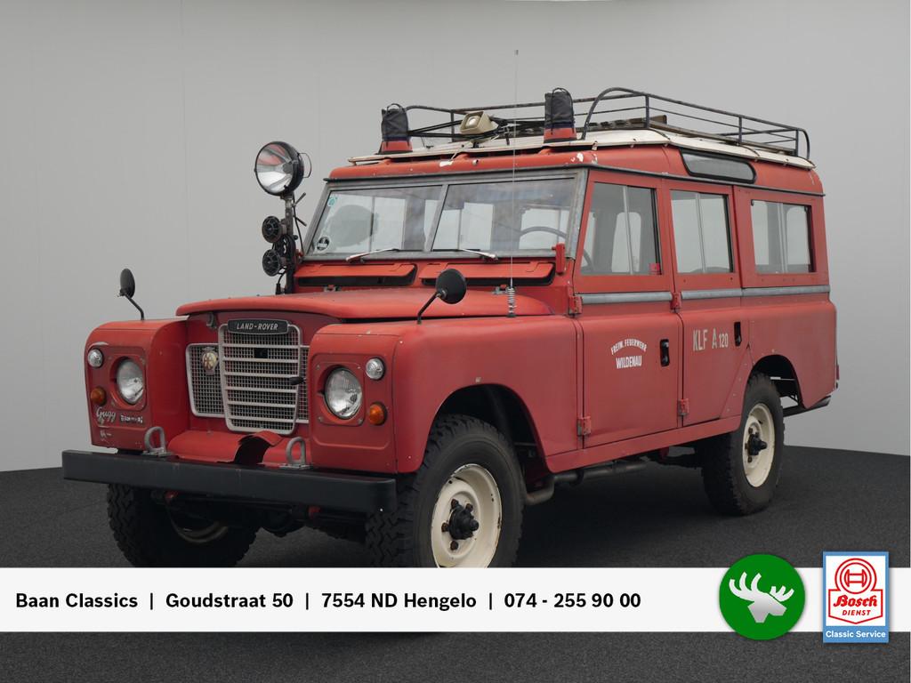 Land Rover 109 MK III 2.6L 83-86 Pk Petrol Kleinlöschfahrze, Auto's, Oldtimers, Bedrijf, Te koop, Land Rover, Benzine, Overige carrosserieën