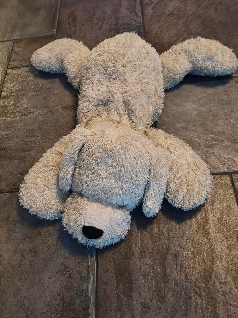 Grote hond knuffel, pluche, Ophalen of Verzenden, Zo goed als nieuw, Hond