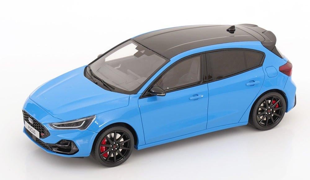 Ford Focus ST Edition (Azure Blue) 2024 1:18 Ottomobile Limi, Hobby en Vrije tijd, Modelauto's | 1:18, Tschuiten@hotmail.com, OttOMobile