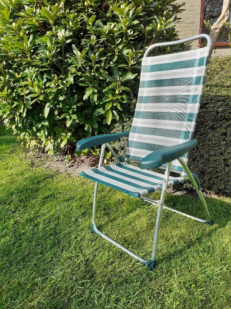 camping - tuinstoel, Caravans en Kamperen, Ophalen, Zo goed als nieuw, Campingstoel