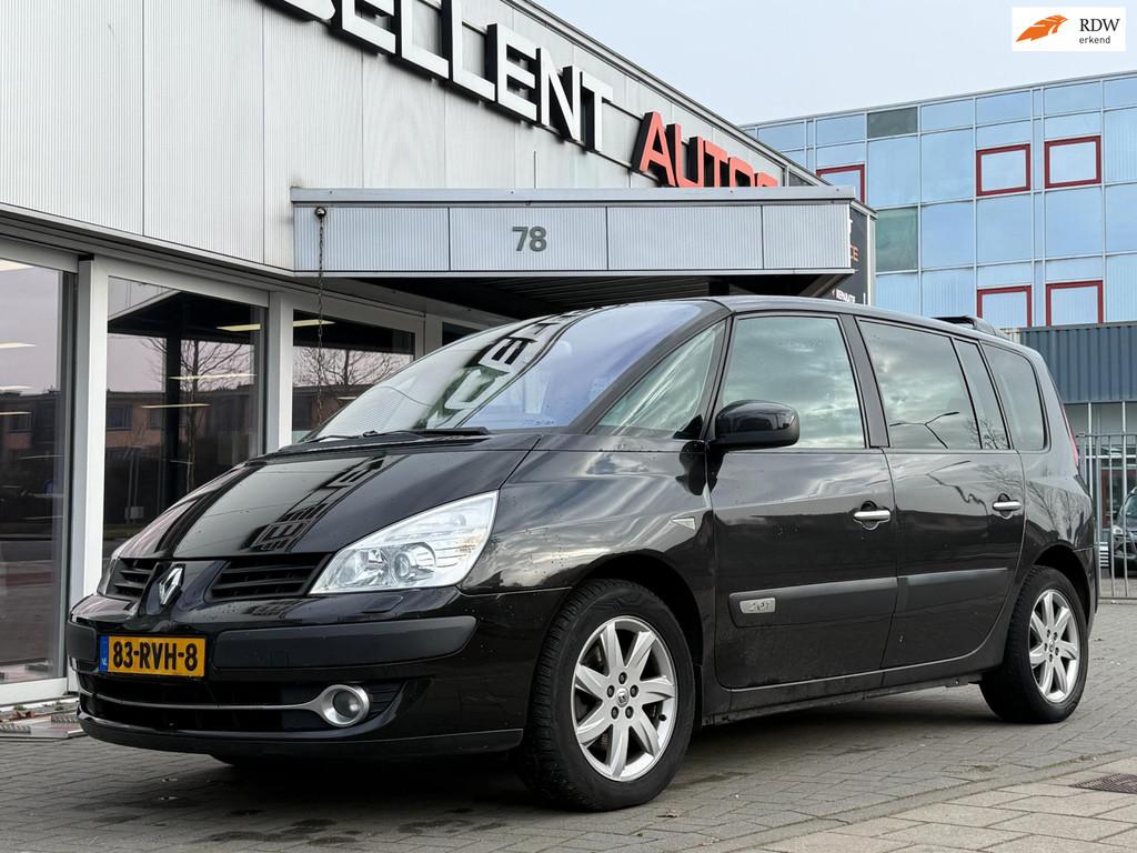Renault Espace 2.0T Celsium, Voorwielaandrijving, Gebruikt, Zwart, 4 cilinders