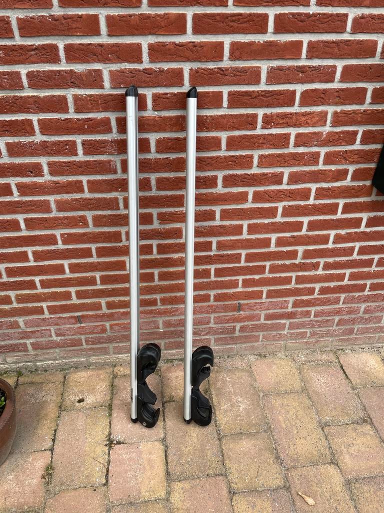 Universele dakdragers voor open dakrails - Skoda Octavia, Auto diversen, Dakdragers, Ophalen of Verzenden, Gebruikt