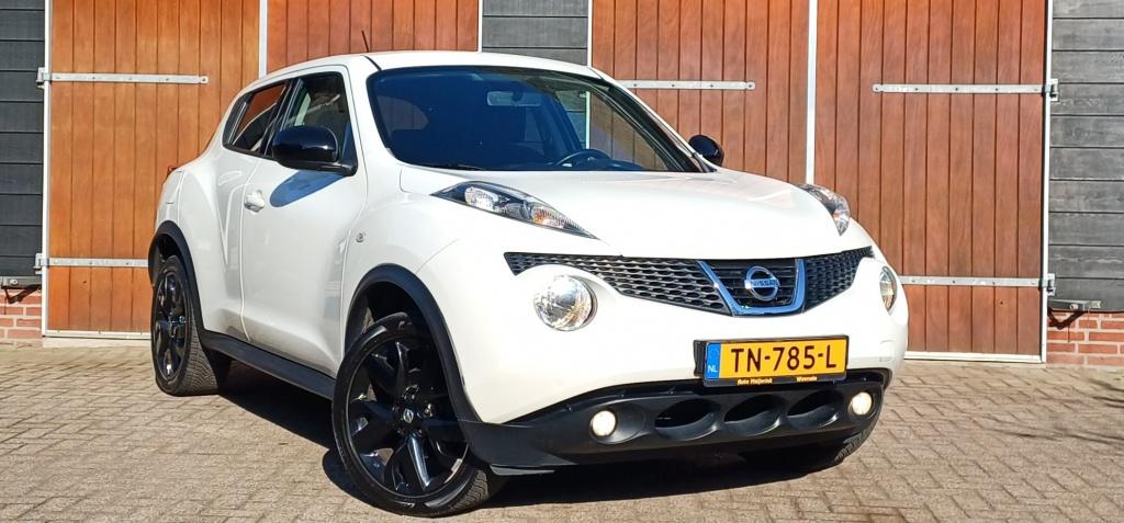 Nissan Juke 1.6 Connect Ed, Bluetooth, Camera, All seasonban, Auto's, Voorwielaandrijving, Euro 5, Stof, 4 cilinders