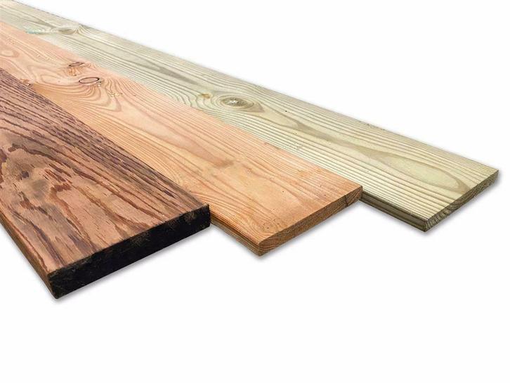 Tuin planken - Douglas / Hardhout / Geimpregneerd. - OUTLET, Ophalen, Planken, Nieuw, Hardhout